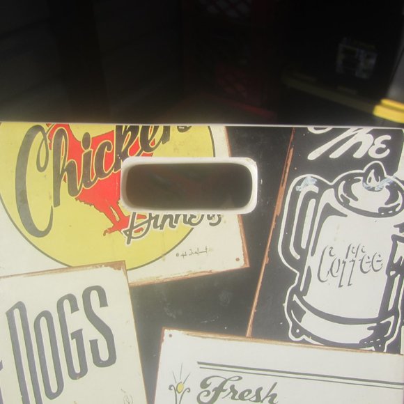 VTG MUMMERT SIGN CO. CERAMIC CUTTING BOARD - Picture 3 of 6